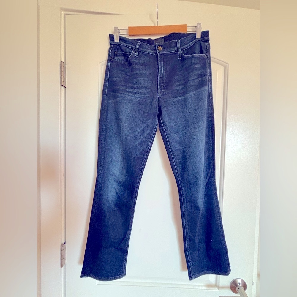 Mother jeans Dazzler size 32 Ankle, color now or never. GUC